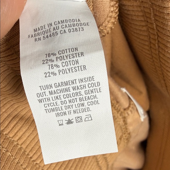 Aerie Camel Velour Flare Pants (B2) - Picture 5 of 6